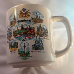 Hamburg Germany Souvenir Mug Jessica Design Collection Cup Coffee Tea